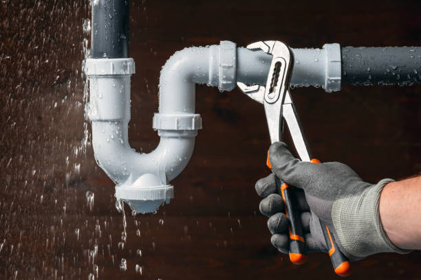 Professional Drain Cleaning technician working in Massapequa, NY